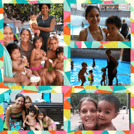 salida piscina madres adolescentes Preinfant
